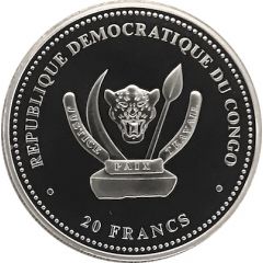 20 Francs Panthera leo