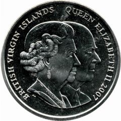 1 Dollar - Elizabeth II The Wedding Programme