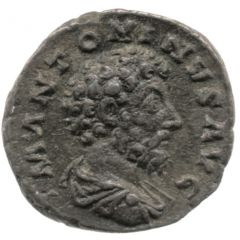 Quinarius - Marcus Aurelius TR P XVIII COS III, Pax