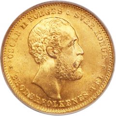 20 Kroner - Oscar II