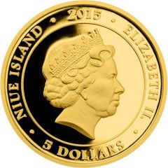 5 Dollars - Elizabeth II Gorillas