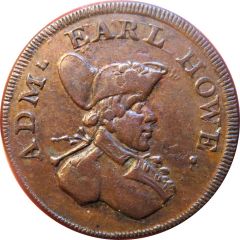 1 Farthing Hampshire - Southampton / Admiral Earl Howe