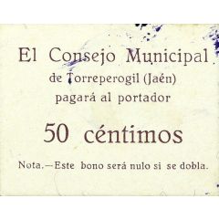 50 Céntimos Torreperogil