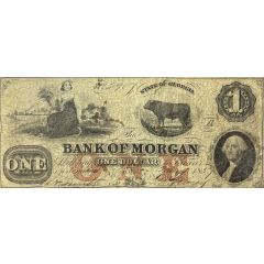 1 Dollar Bank of Morgan - Georgia