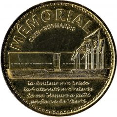 Jeton Touristique - Monnaie de Paris - Mémorial de Caen