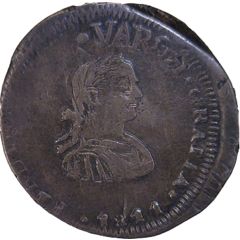 1 Real - Fernando VII Royalist Coinage