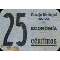 25 Céntimos Oliva