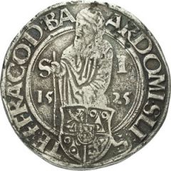 1 Guldengroschen `Joachimsthaler`