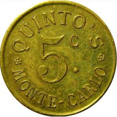 5 centimes - Quinto`s Monte-Carlo