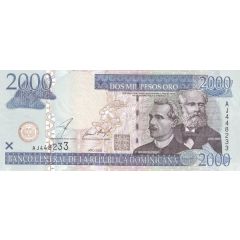 2000 Pesos Oro