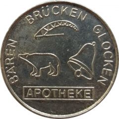 1 Regnitztaler - Heldsche Apotheken Bamberg, Strullendorf, Hirschaid