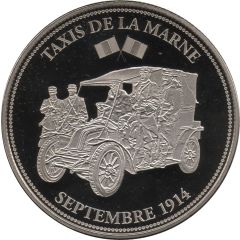 Token - The Great War 1914-1918 Renault Taxi de la Marne