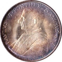 500 Lire - Pavlvs VI
