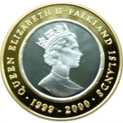 2 Pounds - Elizabeth II Wildlife of the Falkland Islands