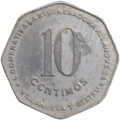 10 Centimos - Cooperativa La Regeneradora Vilanovesa