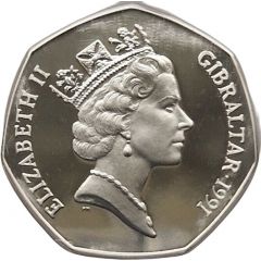 50 Pence - Elizabeth II Christmas, Silver Proof