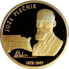 Medal - Slovenija Jože Plečnik