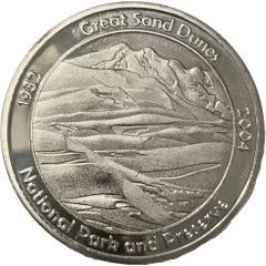 Medal - The Great Sand Dune National Park and Preserve Mosca, Colorado