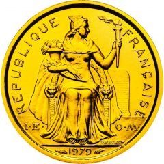 1 Franc Piedfort gold