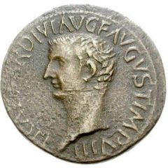 Dupondius - Tiberius C VIBIO MARSO PR COS III C CASSIVS FELIX A IIVIR D D P P
