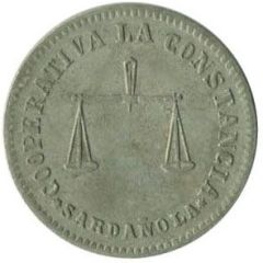 1 Peseta - Cooperativa la Constancia