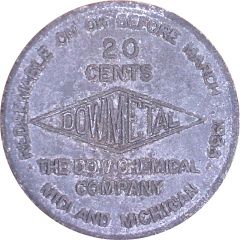 20 Cents - The Dow Chemical Company Midland, Michigan