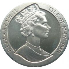 1 Crown - Elizabeth II George Washington