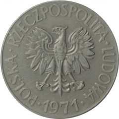 10 Zlotys Tadeusz Kościuszko, small type