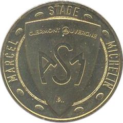 Monnaie de Paris Tourist Token - ASM Clermont Auvergne Stade Marcel Michelin