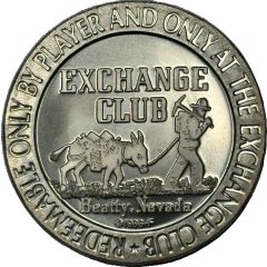 1 Burro Buck - Exchange Club Beatty, Nevada