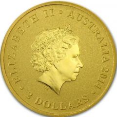 2 Dollars - Elizabeth II 4th Portrait - Mini Roo - Gold Bullion Coin