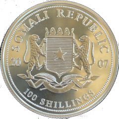 100 Shillings Elephant