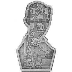 10 000 Francs CFA Nikola Tesla bust