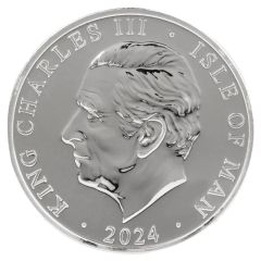 5 Pounds - Charles III Sir Winston Churchill, Silver Proof