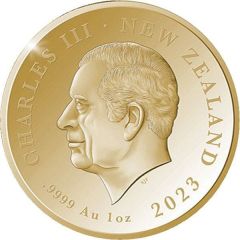 5 Dollars - Charles III 1st Portrait - Queen Elizabeth II Memorial