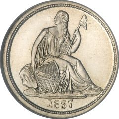 1 Dime `Seated Liberty Dime` no stars around rim