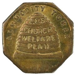 25 Cents - LDS Church Welfare Plan Salt Lake City, Utah