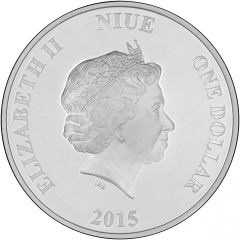 1 Dollar - Elizabeth II Season`s Greetings