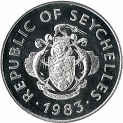 20 Rupees Seychelles Monetary Authority, Silver Proof Issue