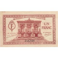 1 Franc - Chambre de Commerce d`Amiens [80]