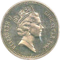 5 Pounds - Elizabeth II 70th Birthday