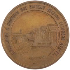 Medal Melbourne & Hobson`s Bay Railway