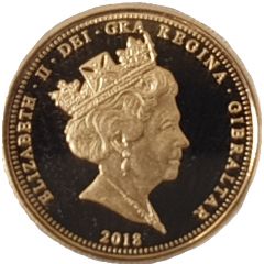 1/4 Sovereign - Elizabeth II Coronation Jubilee