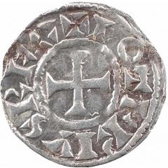 Obol - Lothair II Bourges mint