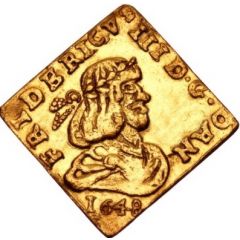 1/2 Dukat - Frederik III Largesse issue