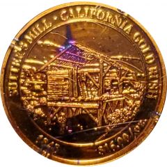 Token - History of Gold California gold rush