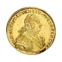 1 Ducat - Ernst Johann von Biron large bust