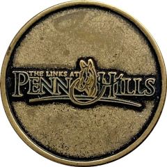 Golf ball marker - The Links at Penn Hills Shubenacadie, Nova Scotia