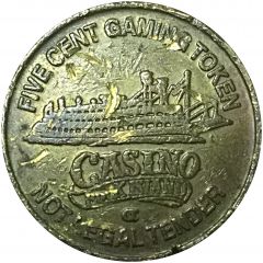 5 Cent Gaming Token - Rock Island Casino