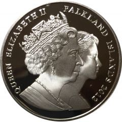 1 Crown - Elizabeth II Stanley Sports Association, Silver Proof Issue
